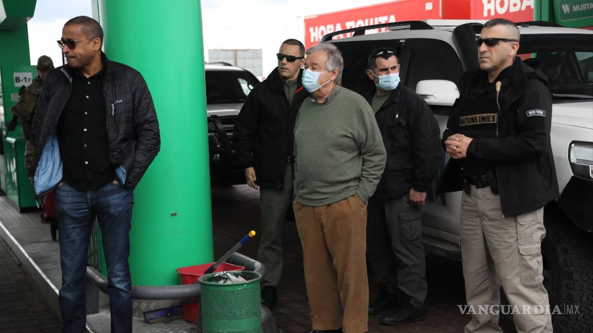 Arriba a Kiev misión de paz de la ONU