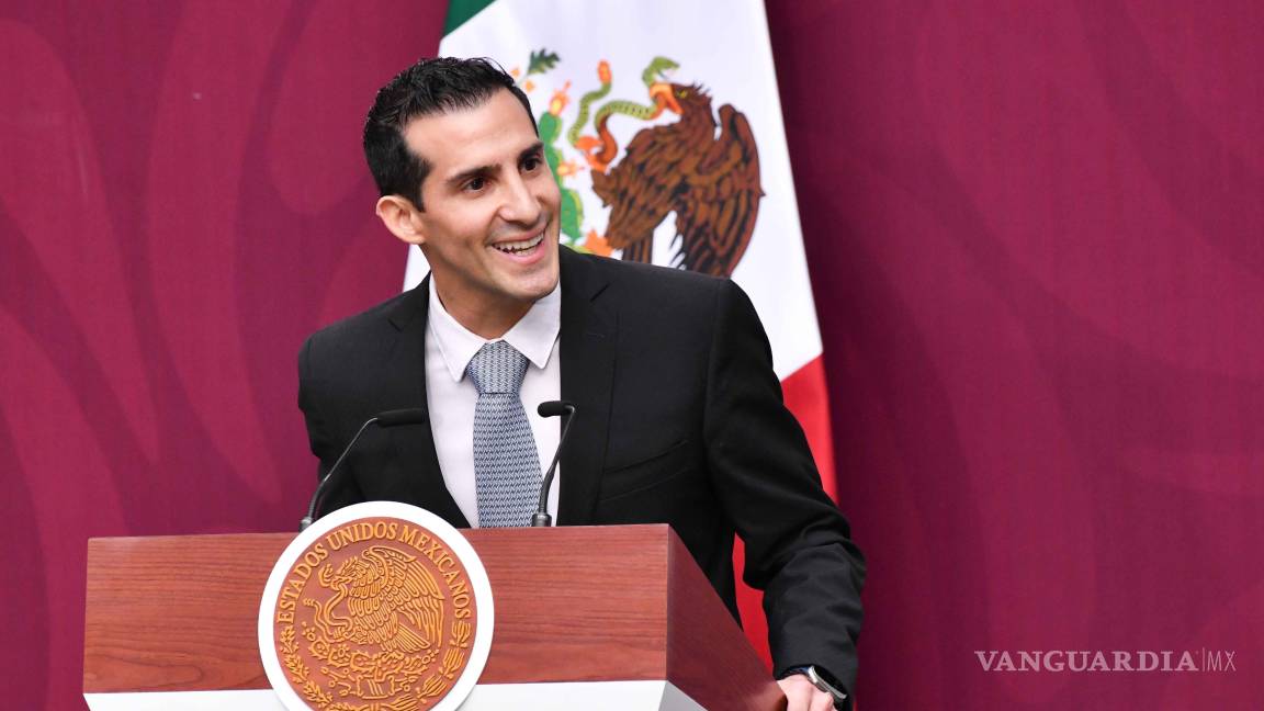 $!CIUDAD DE MÉXICO, 27NOVIEMBRE2024.- Rommel Pacheco, titular de la CONADE, durante su discurso en la ceremonia de entrega del Premio Nacional de Deportes, realizada en Palacio Nacional. FOTO: MARIO JASSO/CUARTOSCURO.COM-