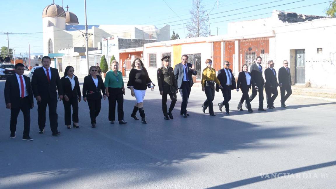 Así conmemoraron el 114 aniversario de la Revolución Mexicana en Frontera, Coahuila