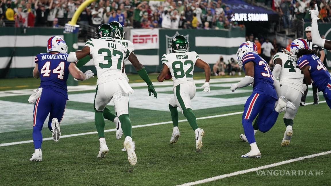 Sin Rodgers y viniendo desde atrás, Jets se queda con el triunfo en el Monday Night Football