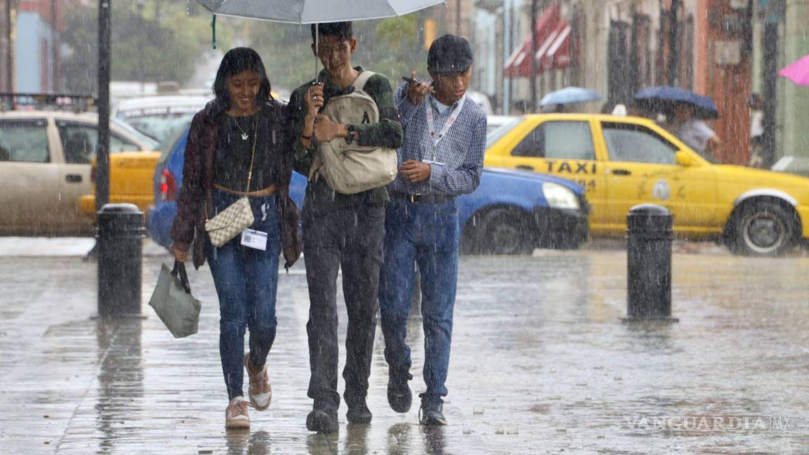 ¡Prepárese! El Frente Frío #7 y Onda Tropical #30 generarán lluvias de norte a sur en México, incluyendo Coahuila