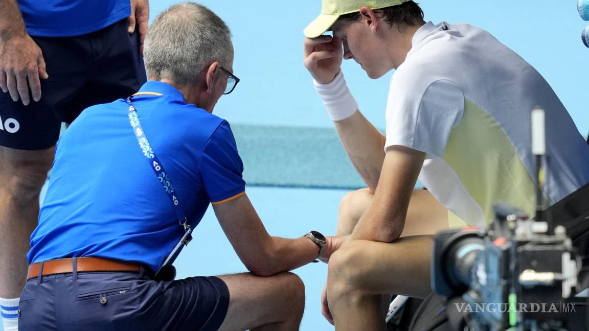 Jannik Sinner necesitó atención médica en el Australian Open, ¿qué le pasó al número uno del mundo?