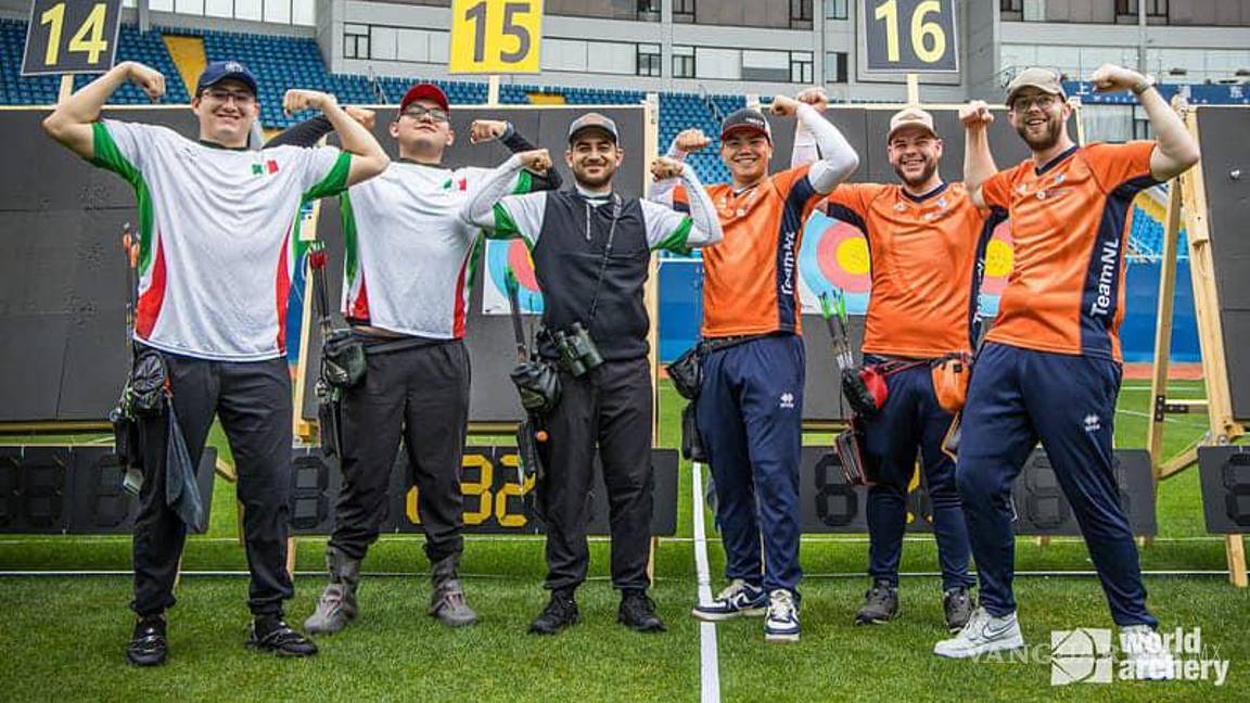 $!Sebastián García hizo equipo con Juan del Rio y Miguel Becerra, enfrentándose ante los representantes de Países Bajos.