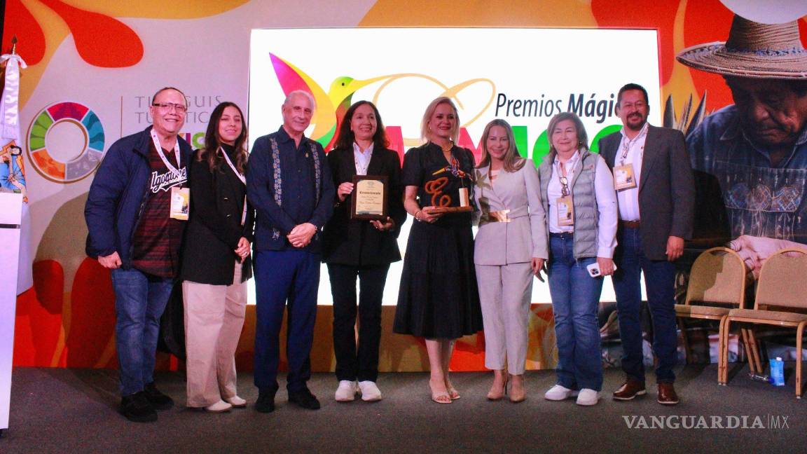 Brilla Coahuila en el Tianguis Turístico México 2025: recibe reconocimientos internacionales