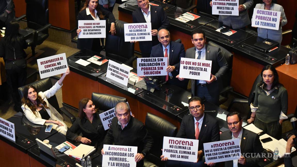 Consuma Senado desaparición de Coneval; asumirá Inegi sus funciones