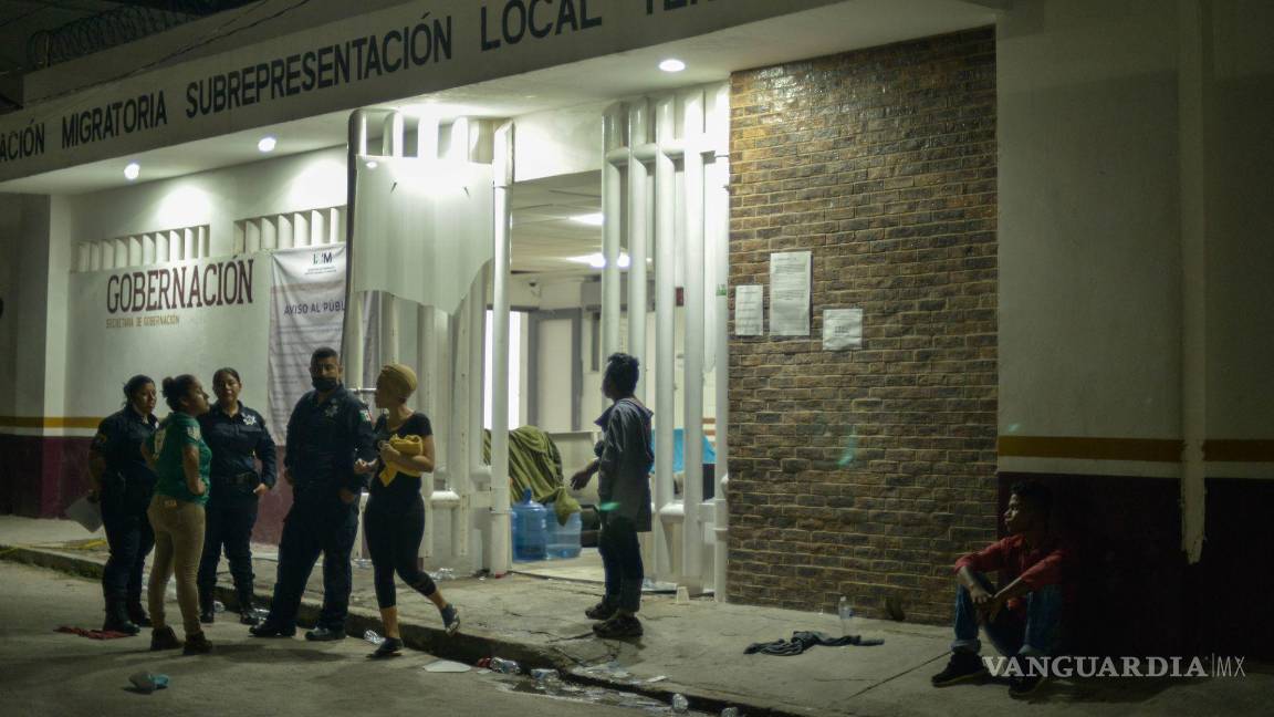 INM recibió recomendación de CNDH por incendio de Estación Migratoria de Tabasco en 2020