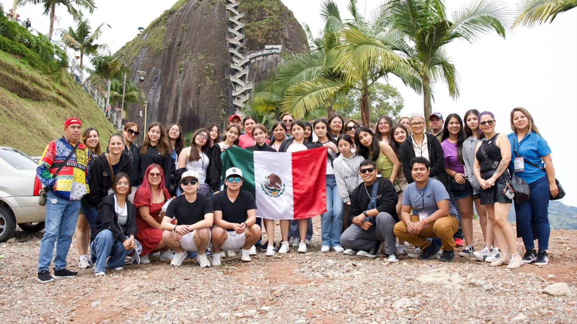 $!El intercambio cultural incluyó sesiones educativas sobre ritmos locales y recorridos por los lugares más emblemáticos de Colombia.