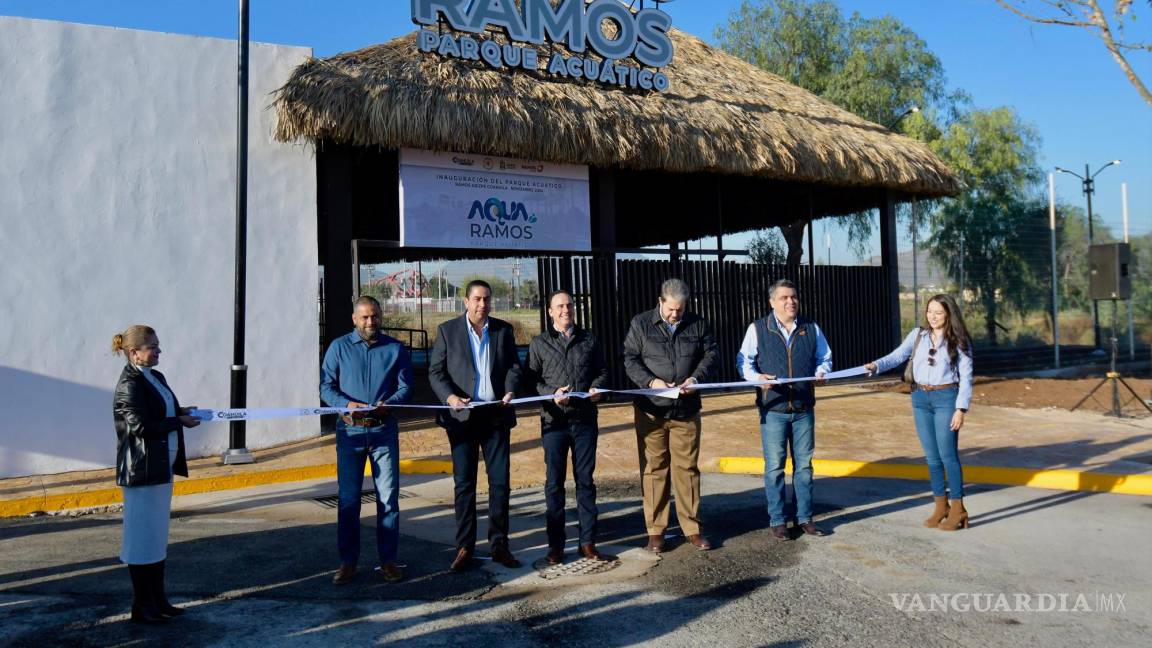 Toboganes, palapas y más: así es el nuevo ‘Aqua Ramos’, que hoy fue inaugurado