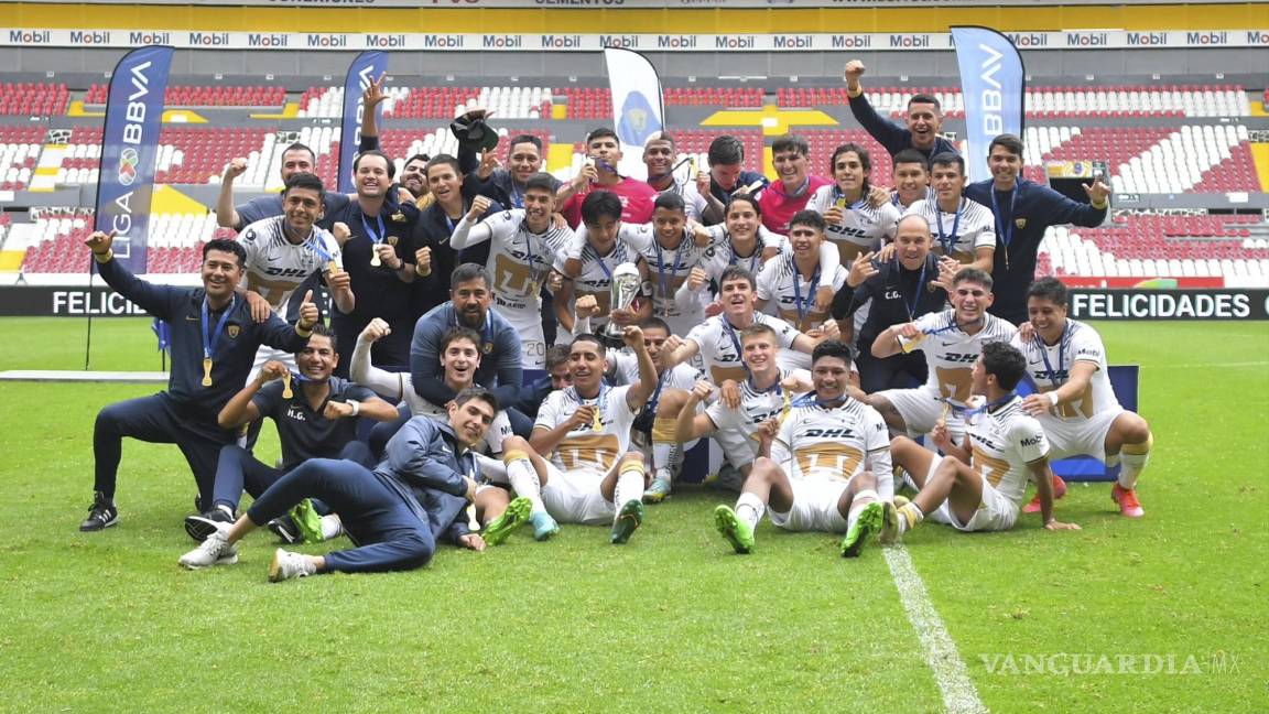 Pumas es campeón en la Sub-20