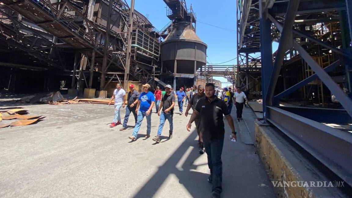 $!Las instalaciones de AHMSA, símbolo de la industria acerera, hoy en incertidumbre por la quiebra y liquidación de la empresa.