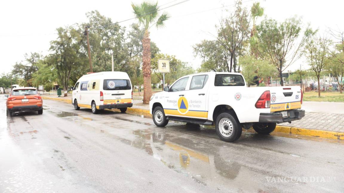 Arribo de tormenta tropical en Torreón ha dejado apenas algunos encharcamientos