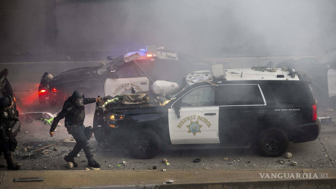 “Si escupen, nosotros golpearemos”, así es la política de Trump frente a disturbios en Los Ángeles