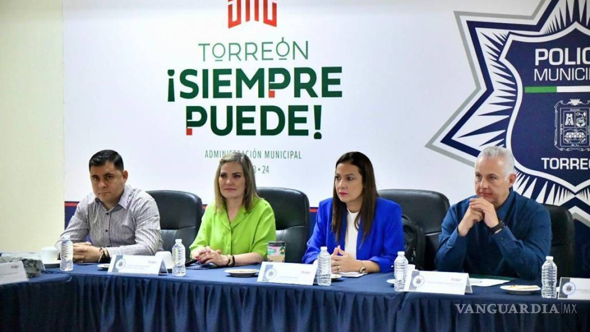 Reconocen funcionarias estrategia que mantiene a Torreón como ciudad segura