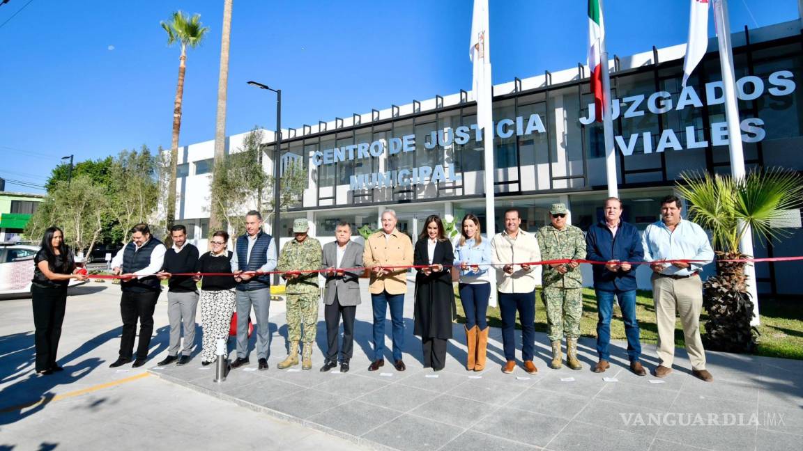 Inaugura Román Cepeda edificio del Centro de Justicia Municipal de Torreón