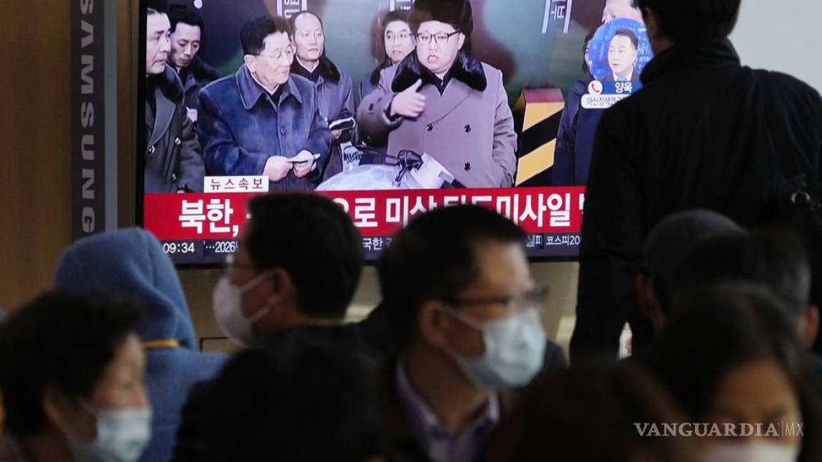 $!Kim Jong-un, líder norcoreano en la televisión de Corea del Sur.