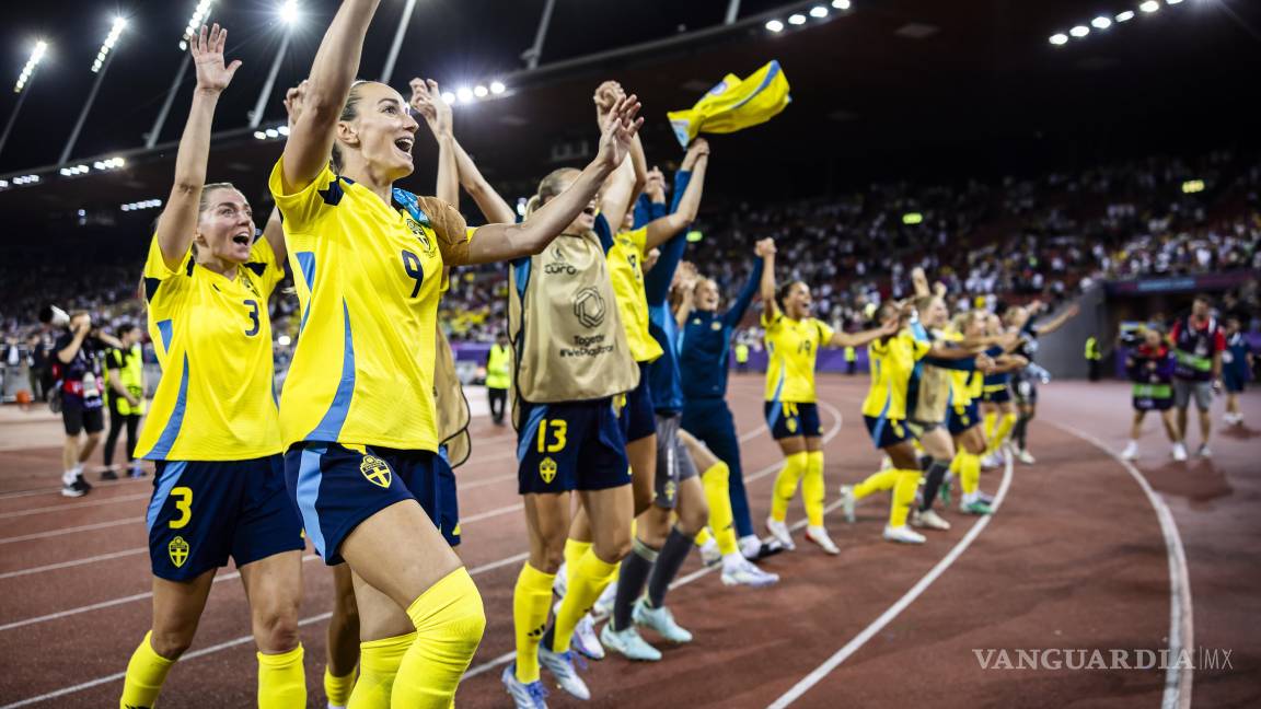 Suecia golea a Alemania y avanza como líder del Grupo C en la Euro