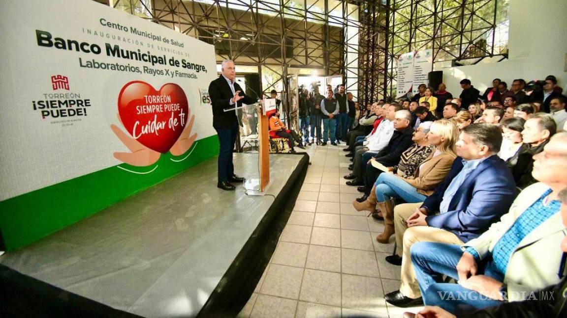 Riquelme y Cepeda González ponen en operación nuevo banco de sangre en Torreón