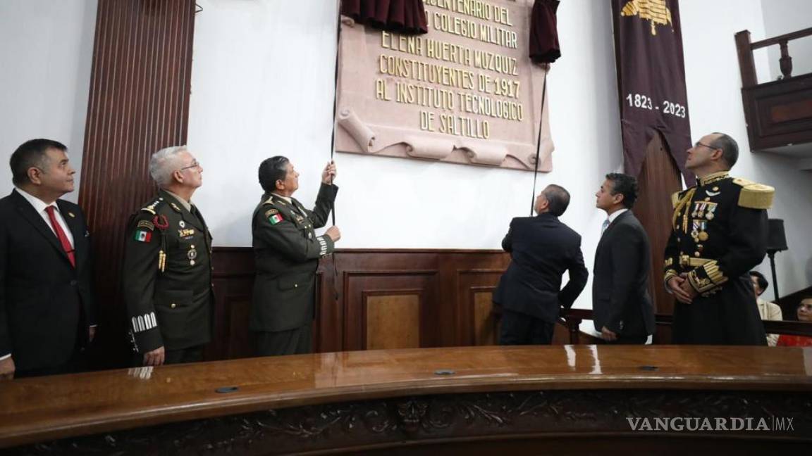 El Congreso del Estado de Coahuila honra al Heroico Colegio Militar