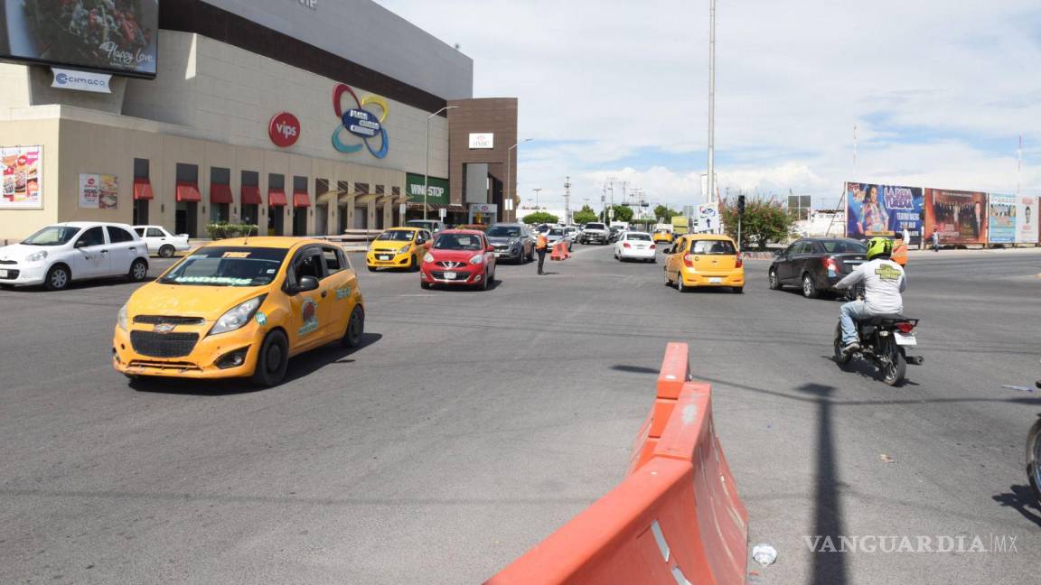 Cerrarán circulación en tramo de la Cuauhtémoc por obras del Sistema Vial Cuatro Caminos en Torreón