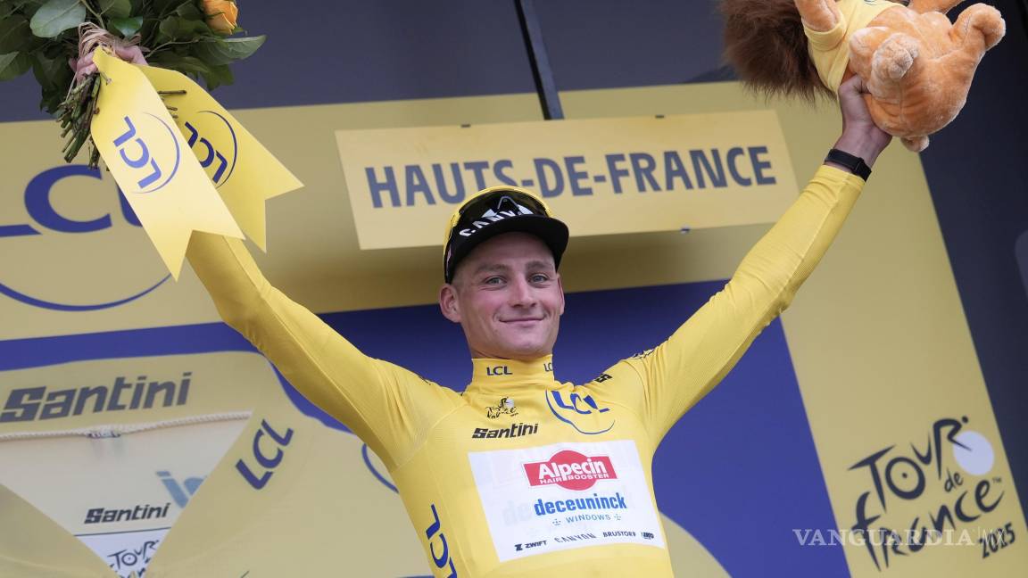 Van der Poel gana la segunda etapa del Tour de Francia 2025 y arrebata el liderato a Philipsen