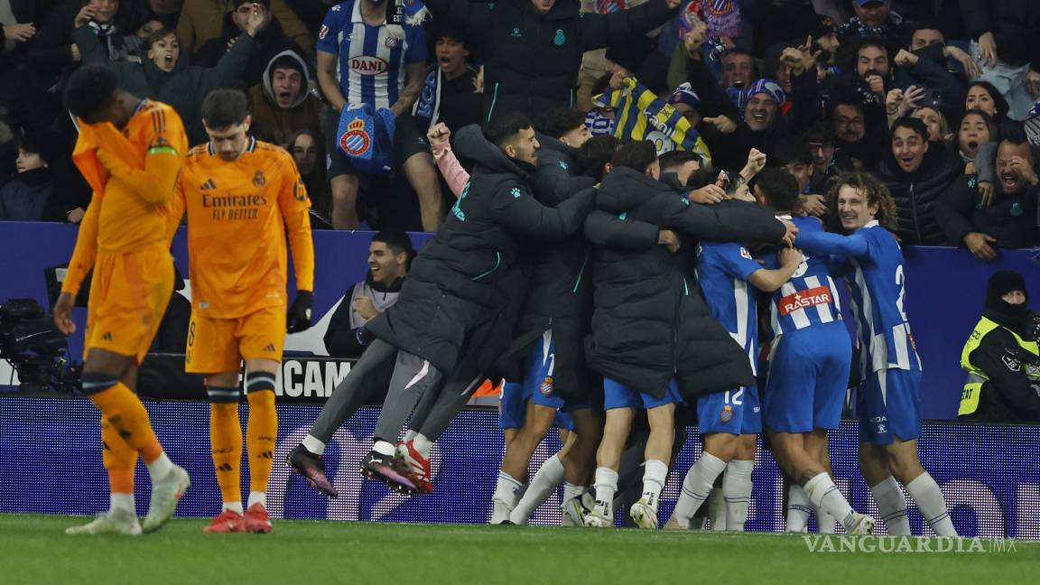 Real Madrid pierde ante Espanyol y pone en riesgo el liderato de LaLiga