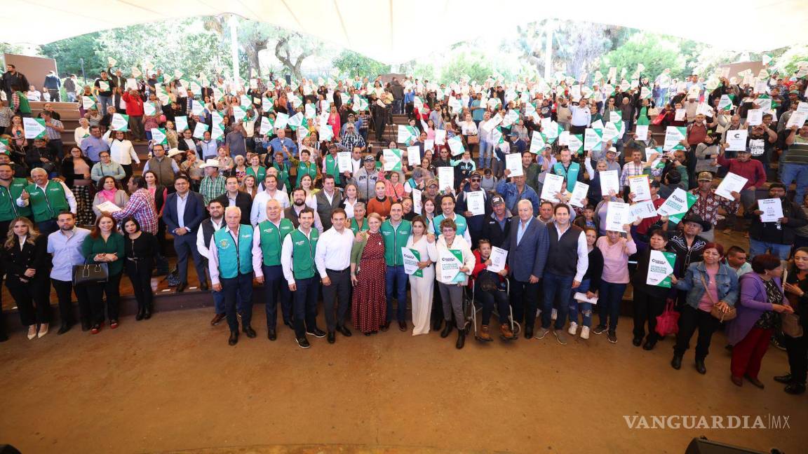 $!En todas las regiones del Estado se realizó eventos simultáneos, con lo cual se le da certeza jurídica al patrimonio de los coahuilenses.