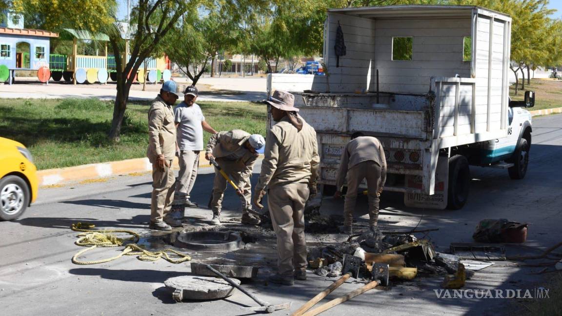 Intensifican acciones de limpieza en la Línea Verde de Torreón