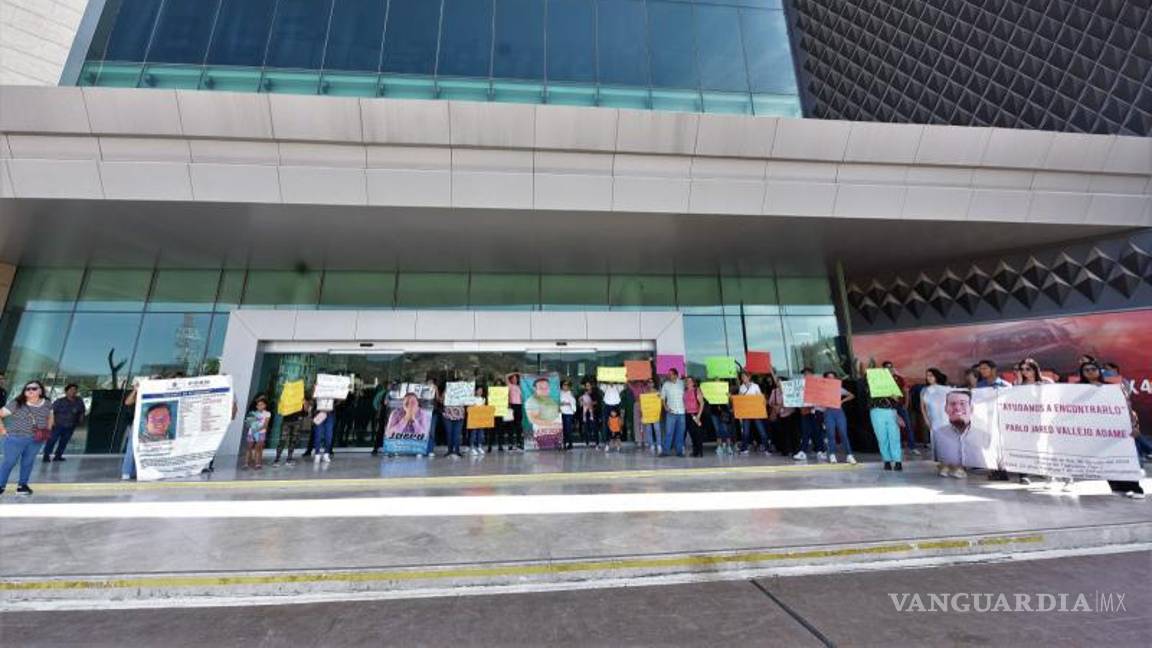 $!El grupo ejerció presión para que las autoridades mantengan la búsqueda.