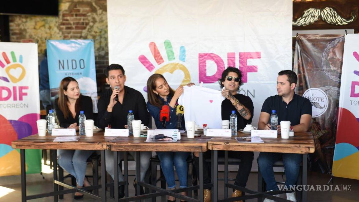 Con la campaña ‘Tocar es vivir’, recaudarán fondos para programas del DIF Torreón