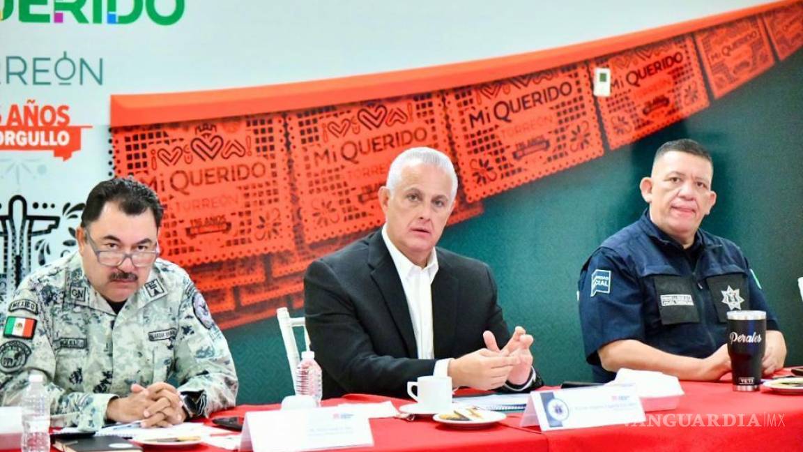 Listos operativos de seguridad para este fin de semana, destaca protocolo para Feria de Torreón