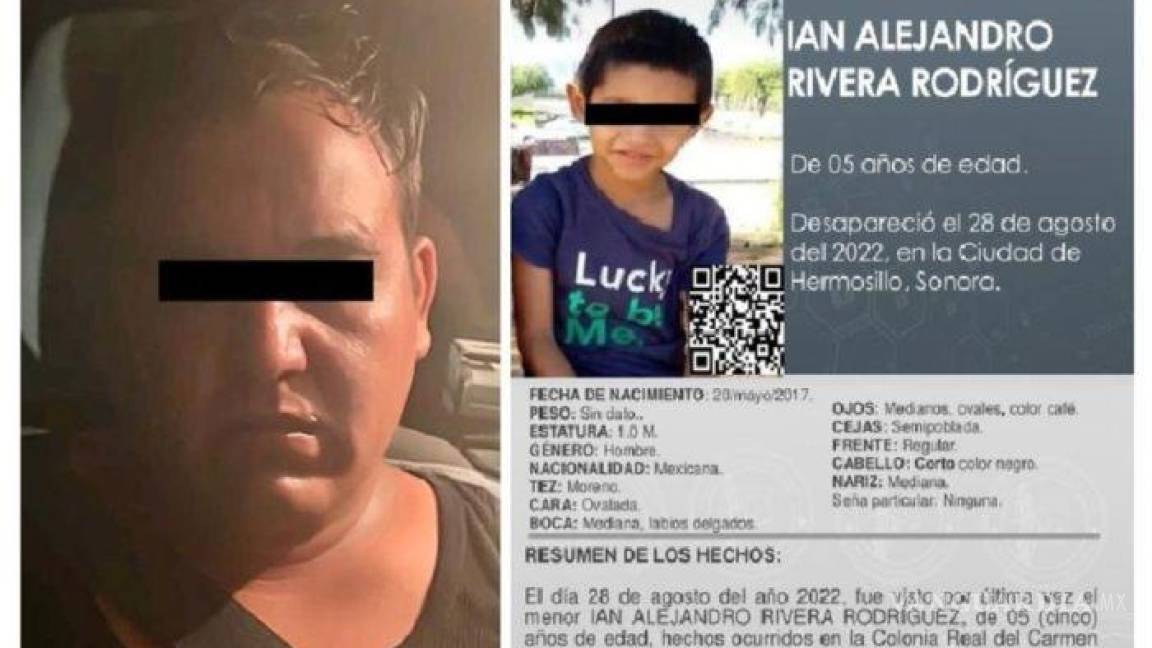 Asesino del niño Ian en Sonora es condenado a 60 años de prisión