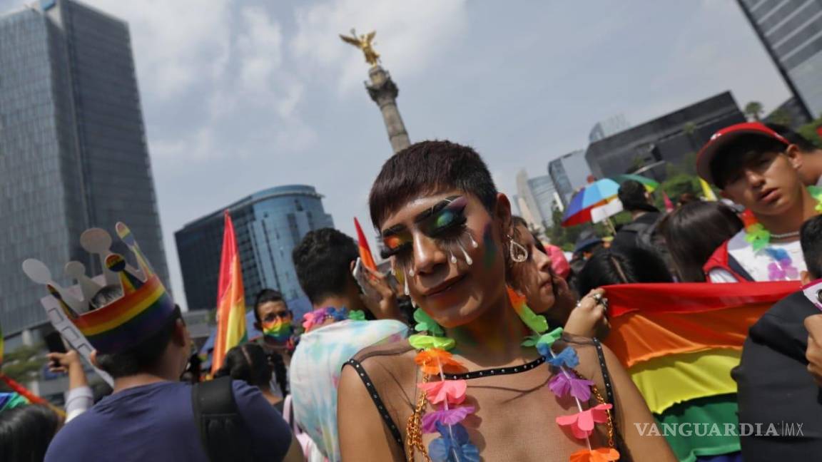 $!Marcha LGBTQI+ en la Ciudad de México.