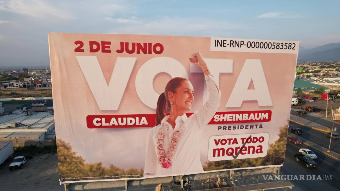 Acaparan Morena y aliados bardas y espectaculares electorales en Coahuila