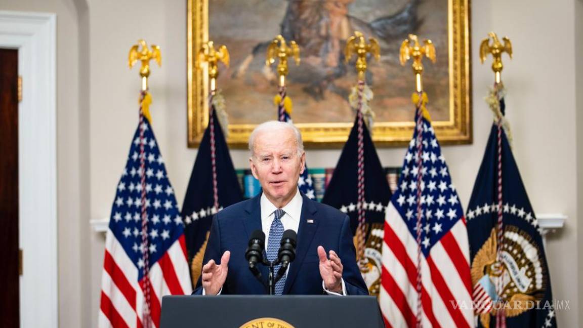 $!El presidente Joe Biden pronuncia comentarios sobre la agitación bancaria en la Casa Blanca en Washington, Estados Unidos.