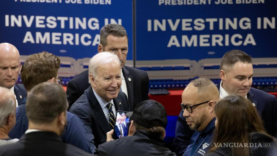 $!El presidente estadounidense Joe Biden, después de pronunciar comentarios sobre sus políticas económicas conocidas como ‘Bidenomics’ en Bear, Delaware.