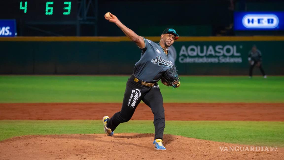 $!Además del poderoso pitcheo, la nota del día la dio Carlos Martínez, estrenándose con jonrón en la temporada durante la séptima entrada del duelo ante Rieleros.