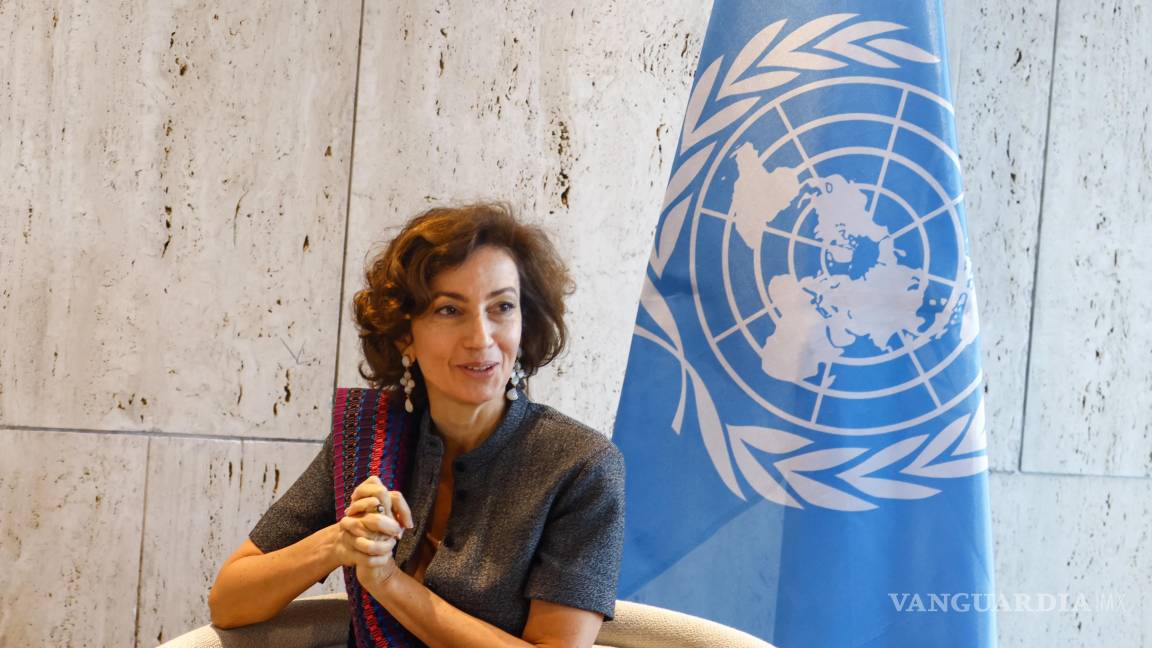 $!“Lamento profundamente la decisión del presidente Donald Trump de retirar una vez más a Estados Unidos de América de la UNESCO”., dijo Audrey Azoulay.