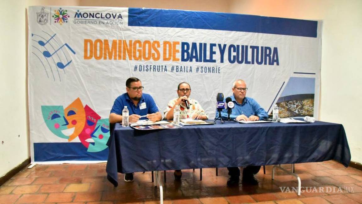 Reanudan actividades de ‘Domingos de baile y cultura’ en Monclova