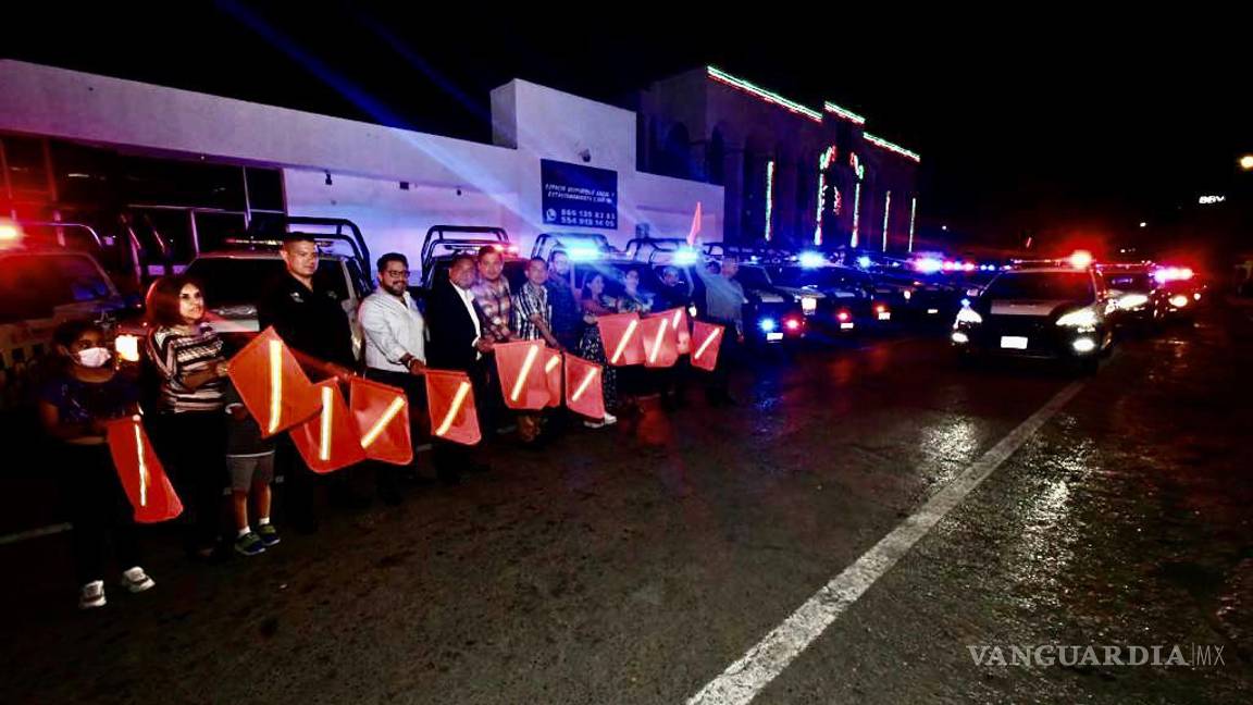 Inicia operación de nuevas patrullas de seguridad: Monclova