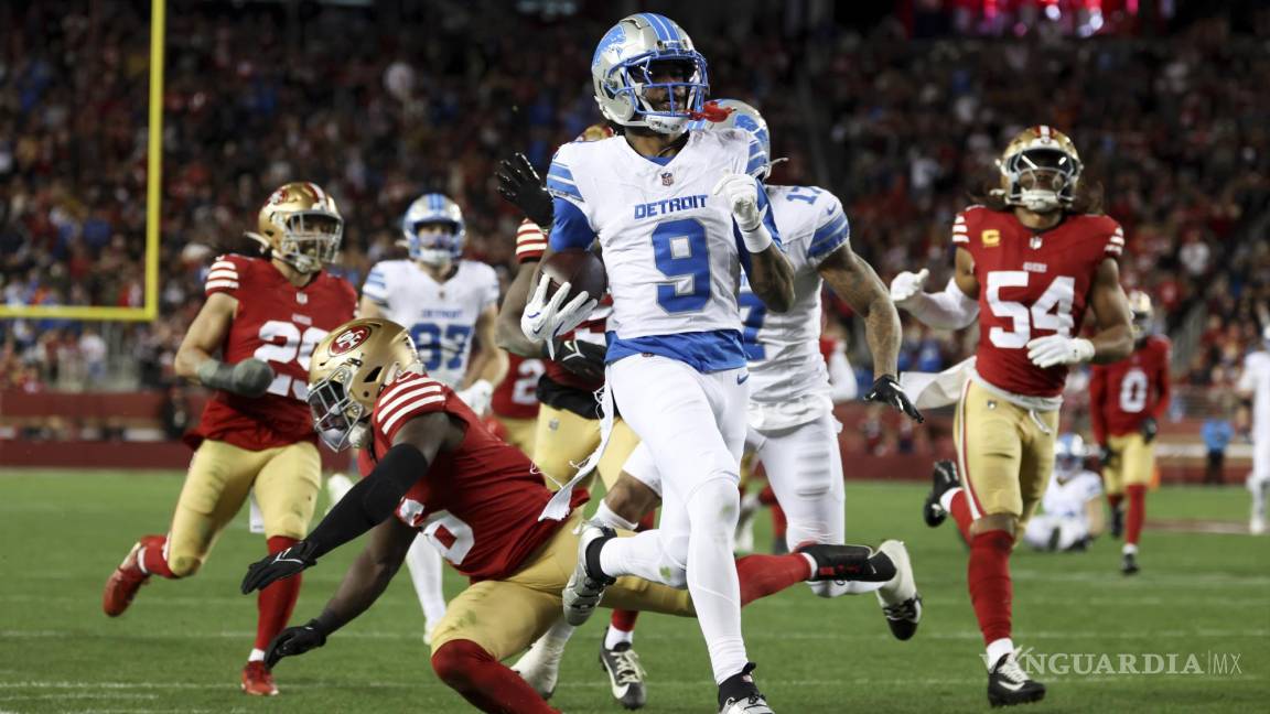 Los Lions vencen a los 49ers en el MNF y se preparan para el duelo por la NFC Norte