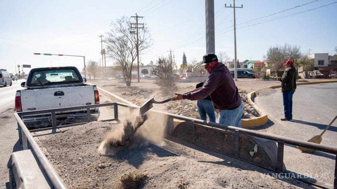 $!Las brigadas de limpieza comenzarán a trabajar en el boulevard Santa Cecilia, con la participación del Departamento de Servicios Primarios de Castaños.