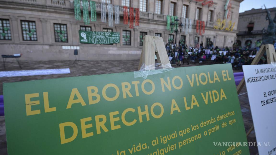 Oficial: el aborto quedó despenalizado en Coahuila; modifican Código Penal