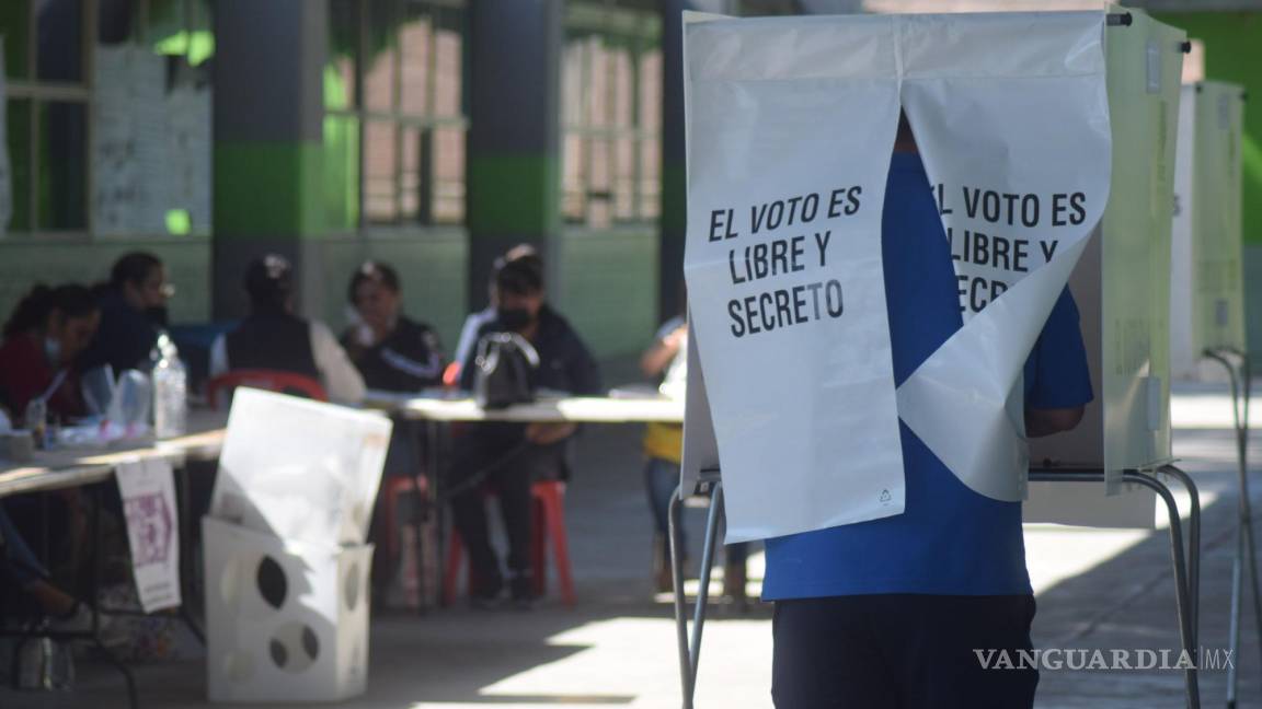 ¿Foto de tu voto en Coahuila? Descarta INE prohibir celulares en casillas este 4 de junio