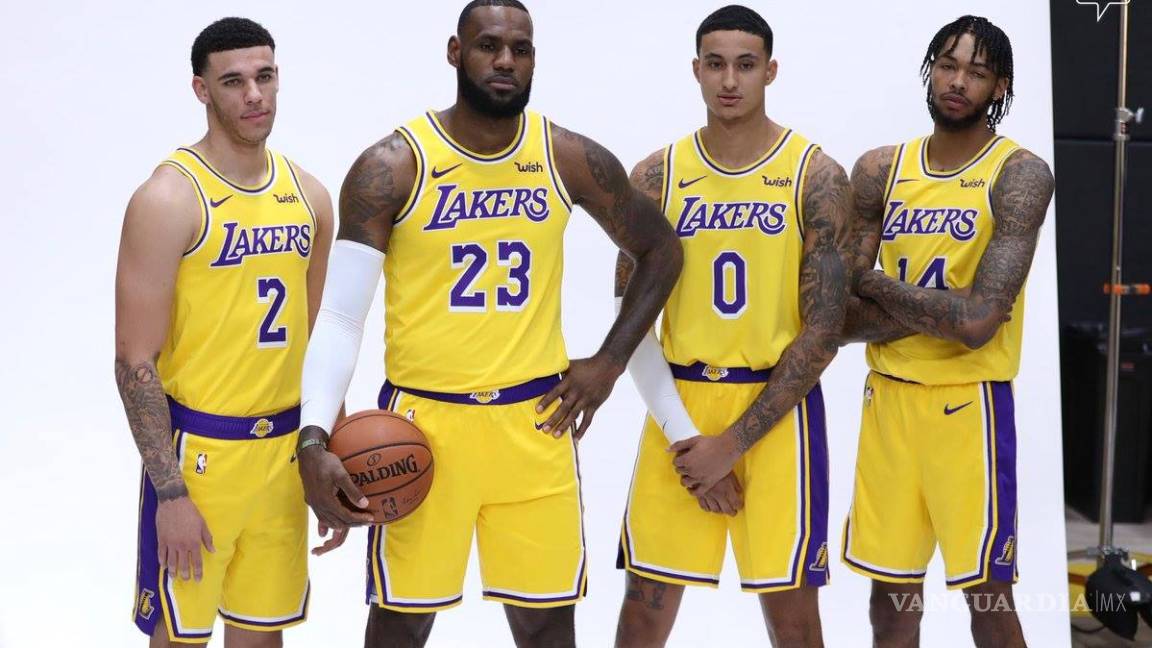 LeBron James comenzará su temporada con Lakers al lado de estos jugadores
