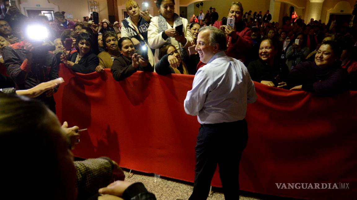 $!'Las calles son para los ciudadanos y las cárceles para los delincuentes', ratifica Meade en Saltillo