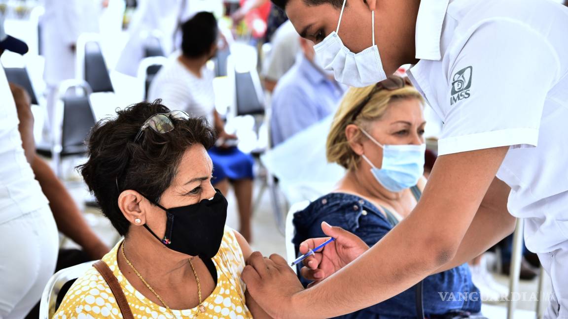 Aplicarán en Saltillo 80 mil segundas dosis; vacuna antiCOVID serán para personas mayores de 50 años y embarazadas