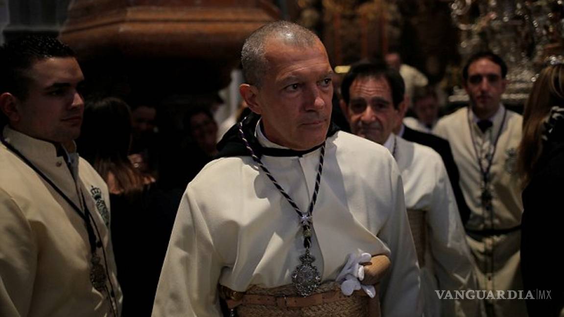 $!Antonio Banderas pasa Semana Santa en Málaga junto a su hija Stella