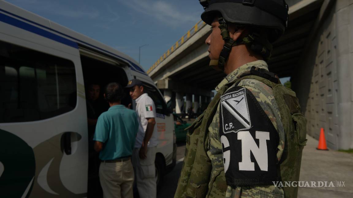 $!México endurece el control migratorio en su frontera sur con la Guardia Nacional (fotogalería)