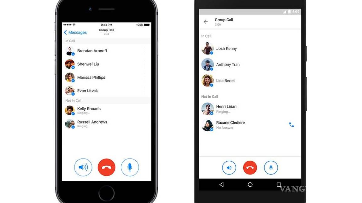 Llegan las llamadas grupales al Messenger de Facebook
