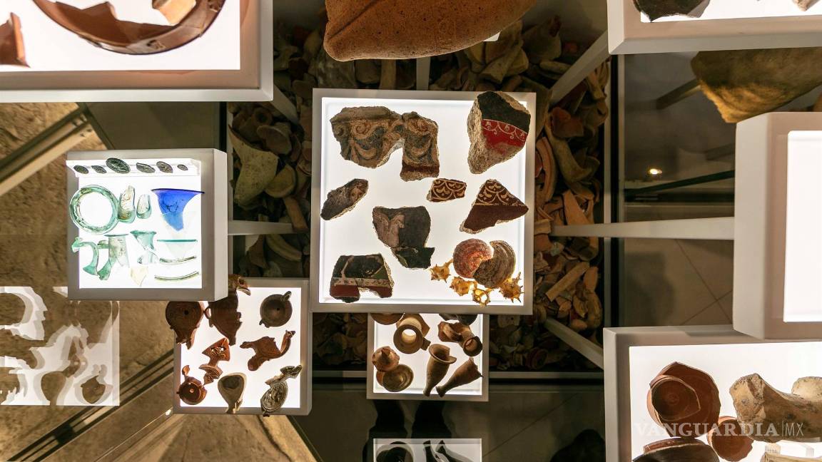 $!Roma desenterró lo que queda del lujoso jardín privado de emperadores como Calígula, los “Horti Lamiani”, y abrió un museo para exponer algunas piezas de las muchas encontradas bajo el suelo, alrededor de un millón en total. EFE/Fabio Caricchia/Museo Ninfo